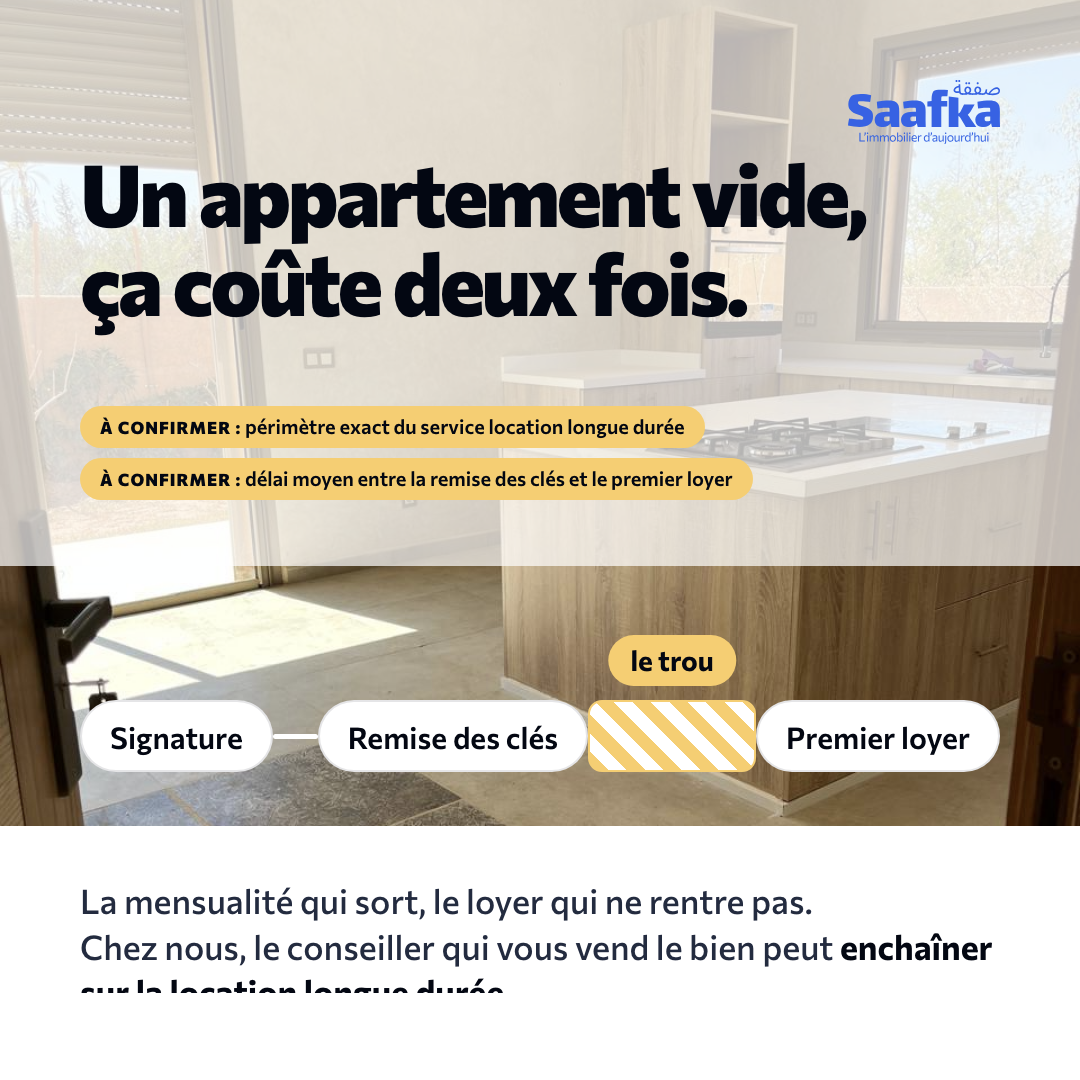 Entre les clés et le premier loyer