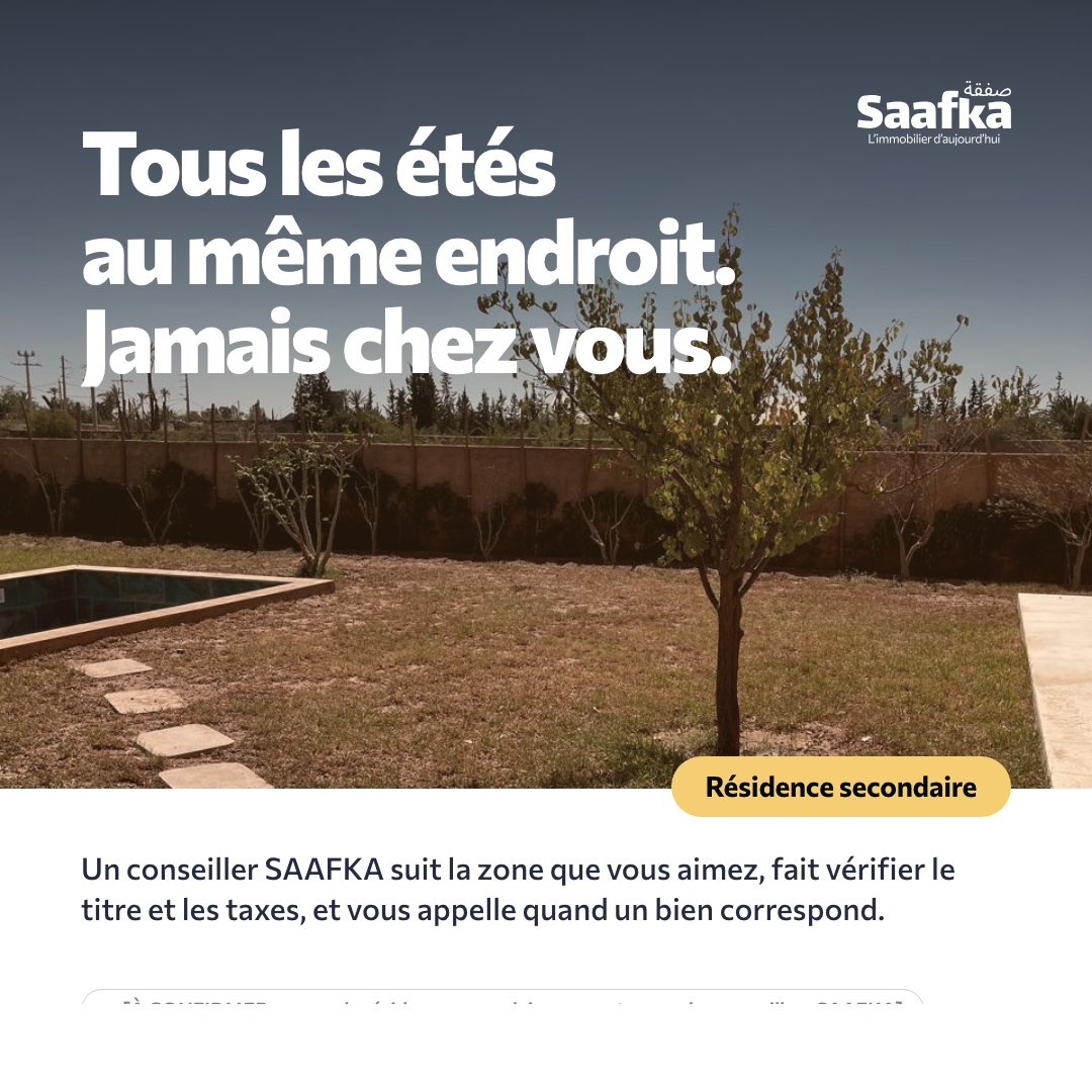 Tous les étés au même endroit