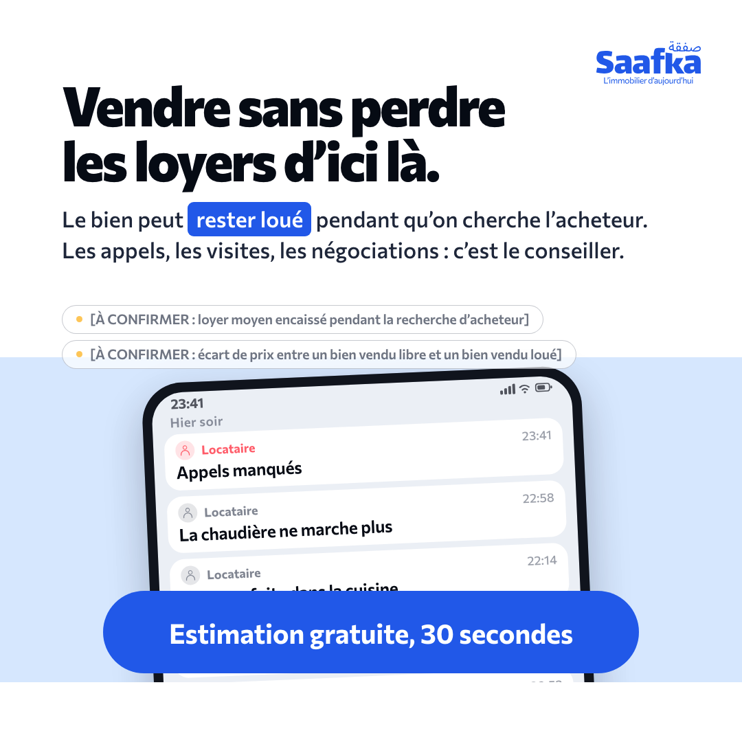 Vendre sans couper les loyers